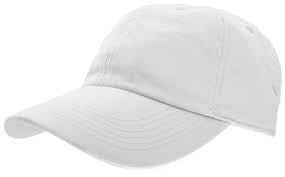 White Standard Hat - Baseball Caps