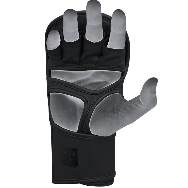 RDX T15 Nior Hybrid MMA Grappling Gloves With Knuckle Protection