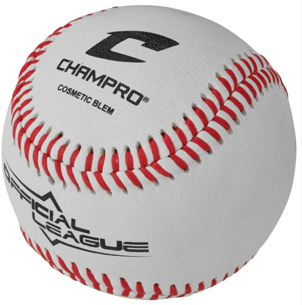 Champro Official League Full Grain Leather Baseball