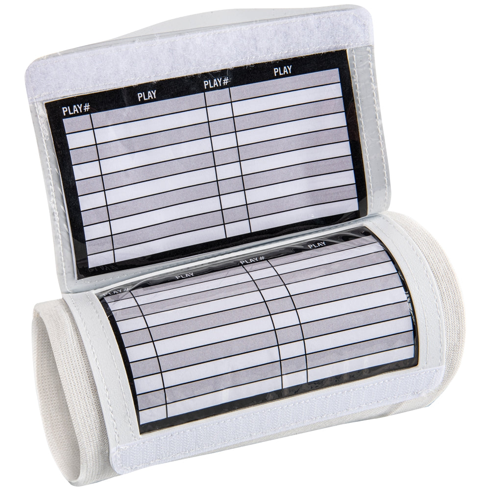 Champro Football Wristband Playbook - Triple