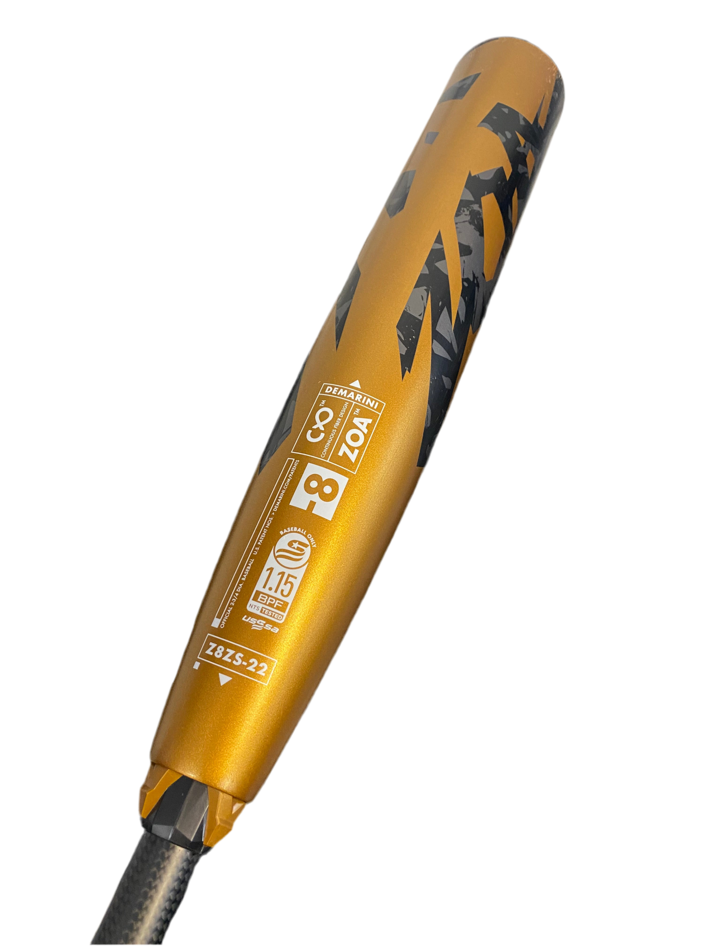 Demarini ZOA USSSA Z8ZS-22 30" -8 Used