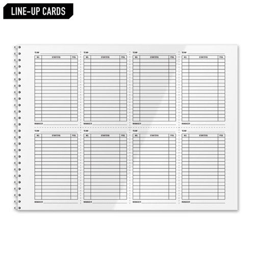 Baseball & Softball Scorebook