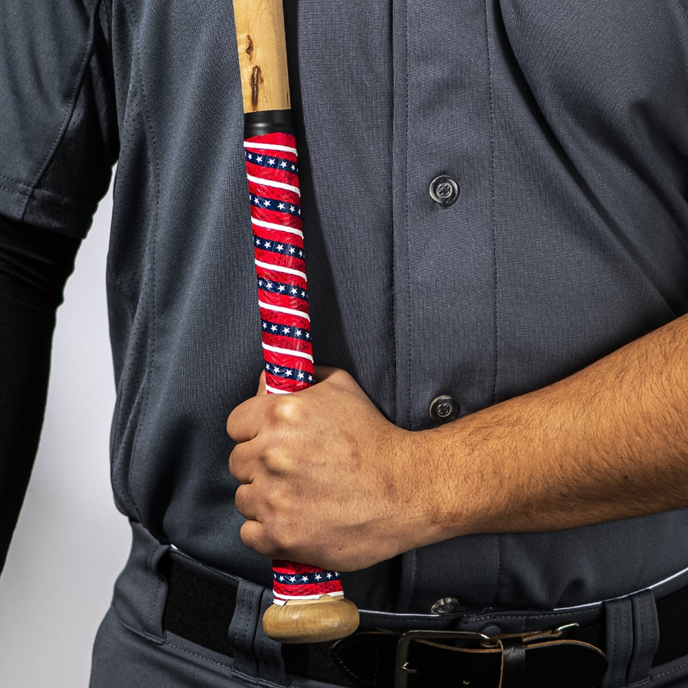 Champro Extreme Tack Grip Tape- red and white striped