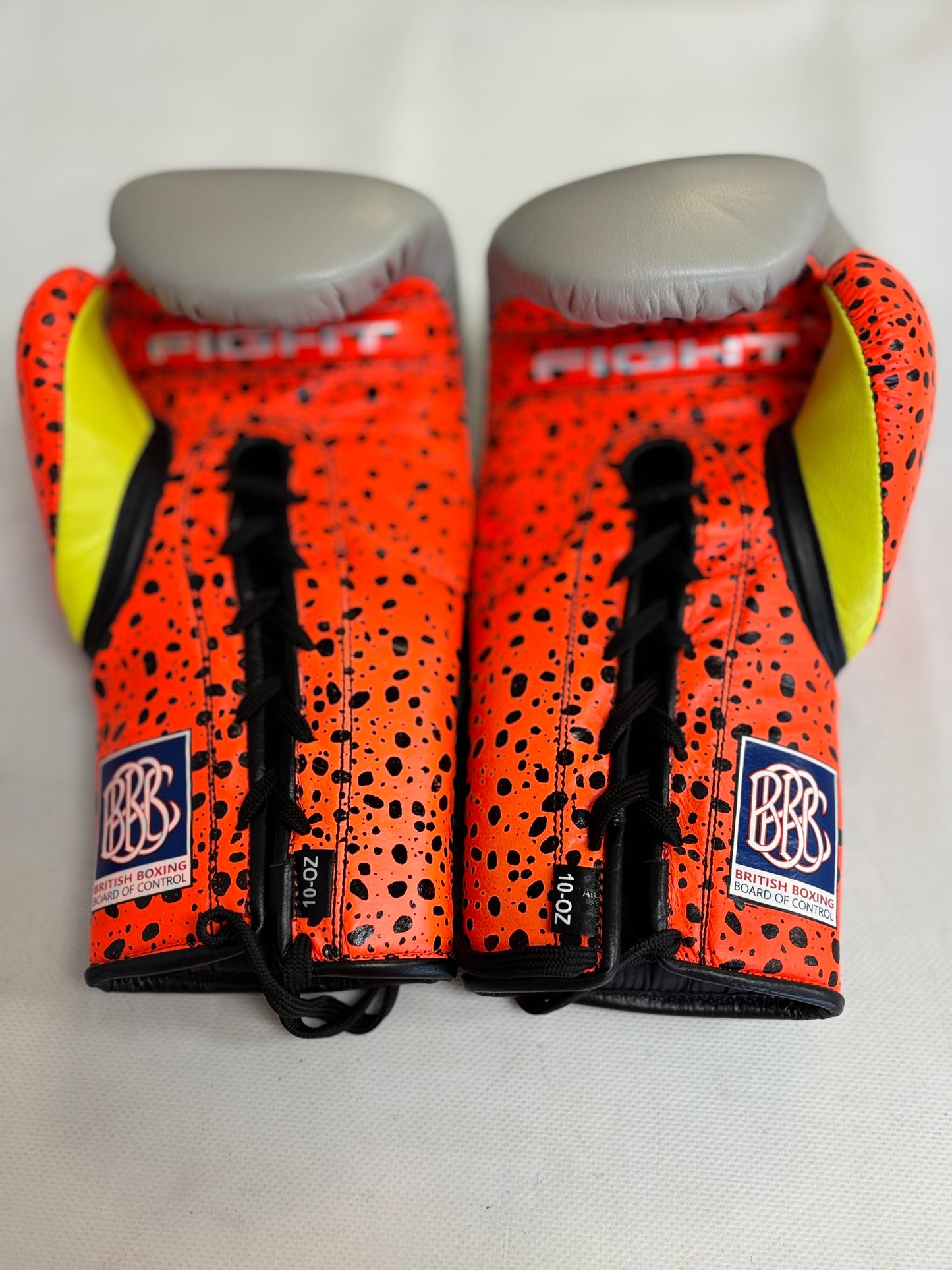 Geezers Elite Pro 10oz Lace up Boxing Gloves