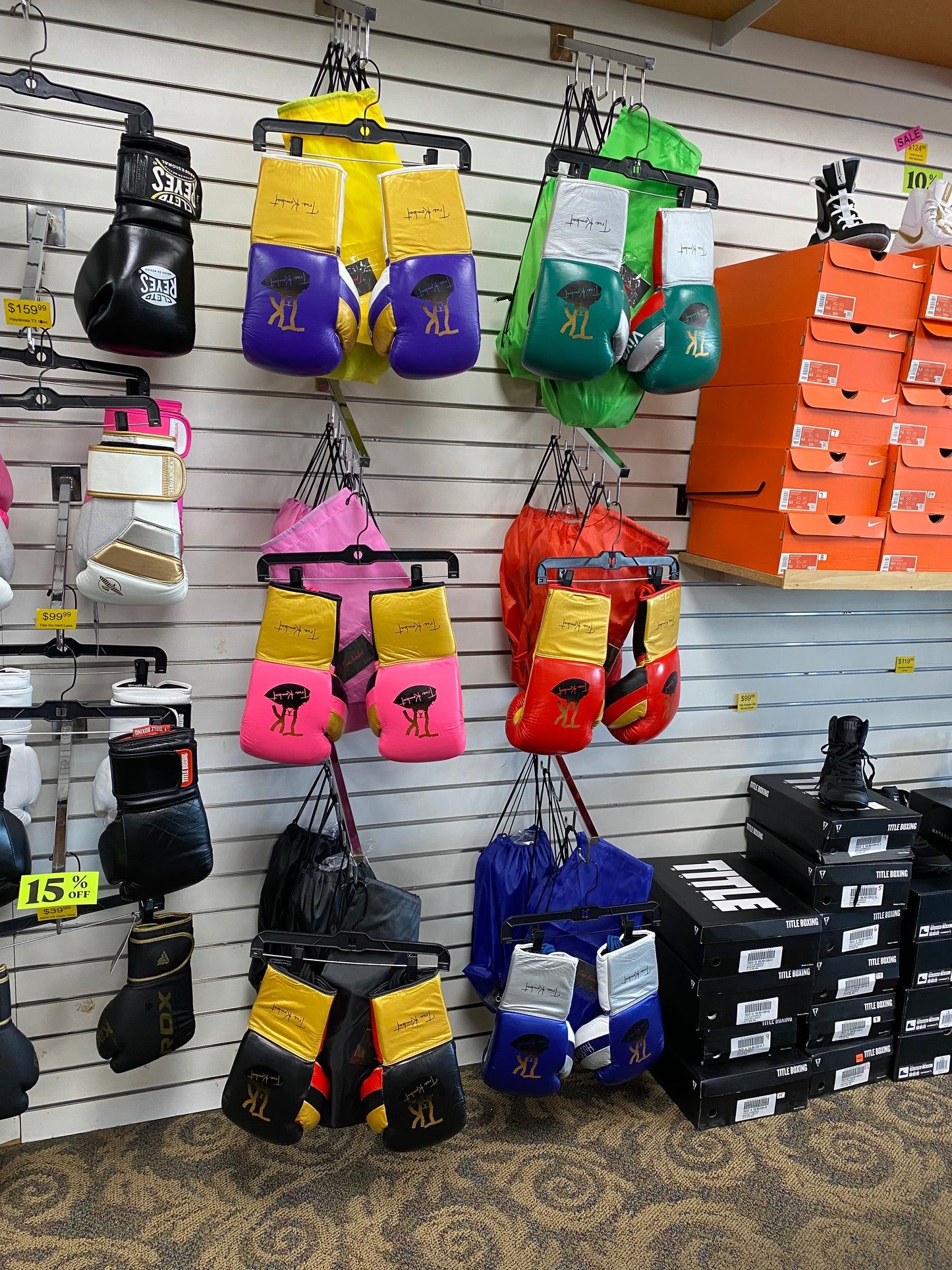 True Kombat 16 oz Gloves