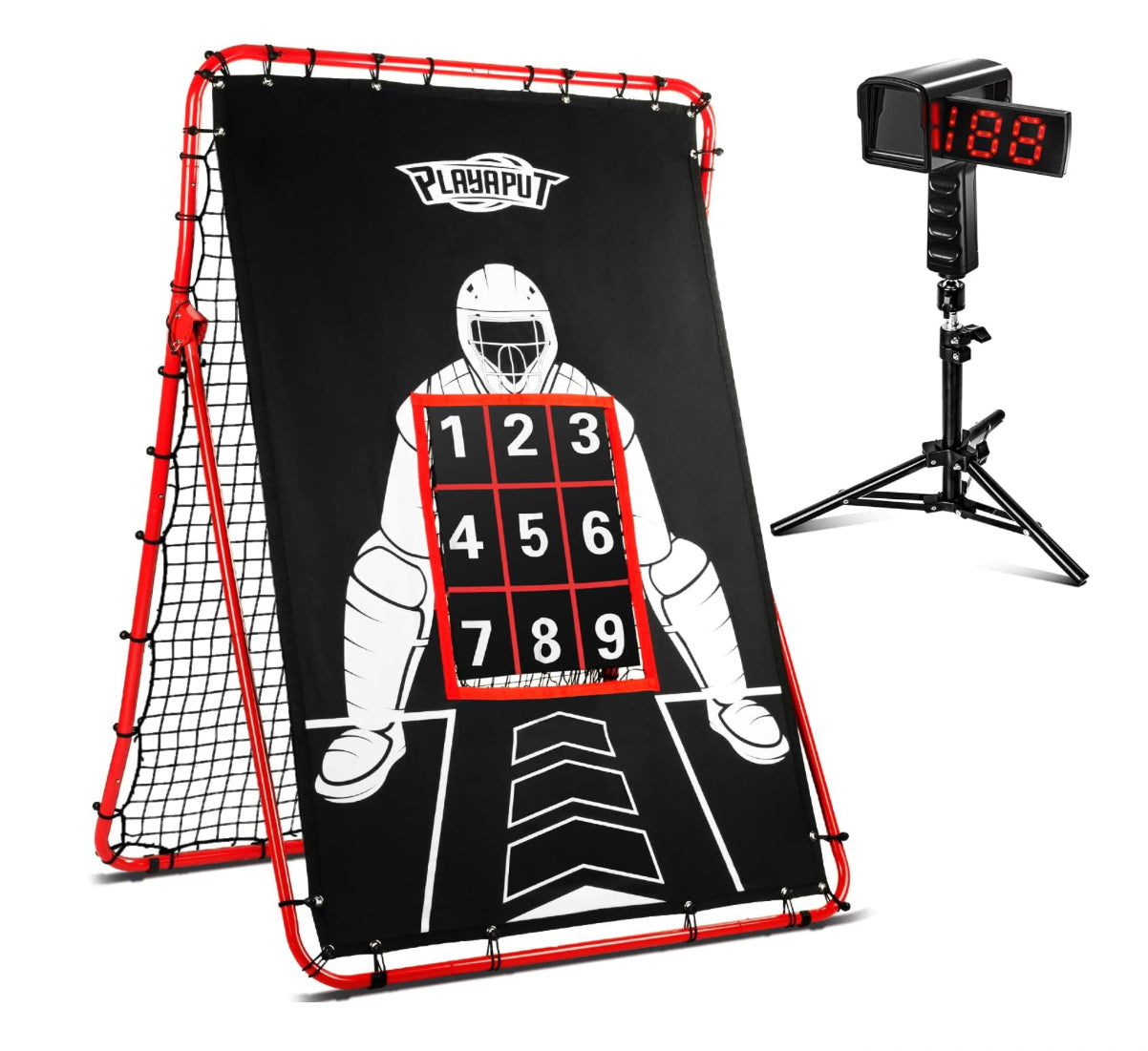 Playaput 2 in 1 Baseball/Softball Rebounder + Radar Gun (Used)