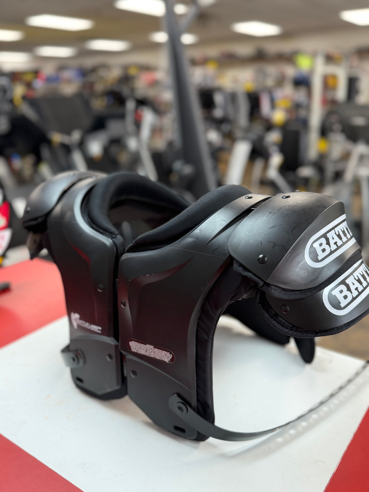 Battle Defender Football Shoulder Pads - Adult Small 17”-18” DISCOUNTED