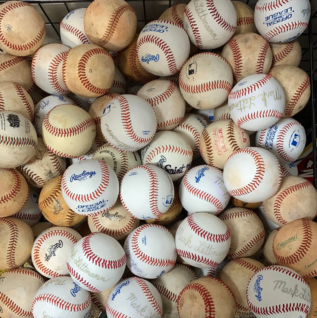 Used Baseballs (in-store purchase)