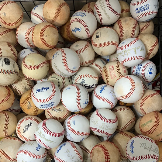 Used Baseballs (in-store purchase)