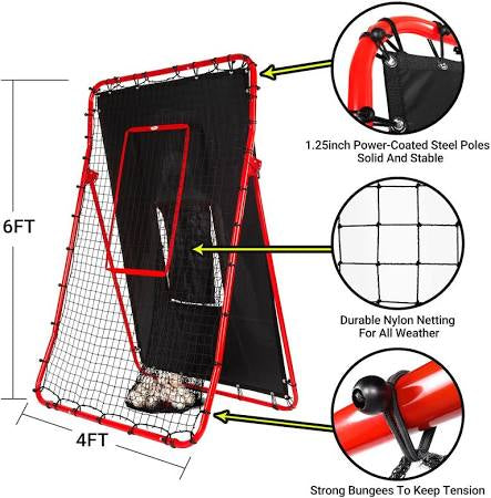 Playaput 2 in 1 Baseball/Softball Rebounder + Radar Gun (Used)