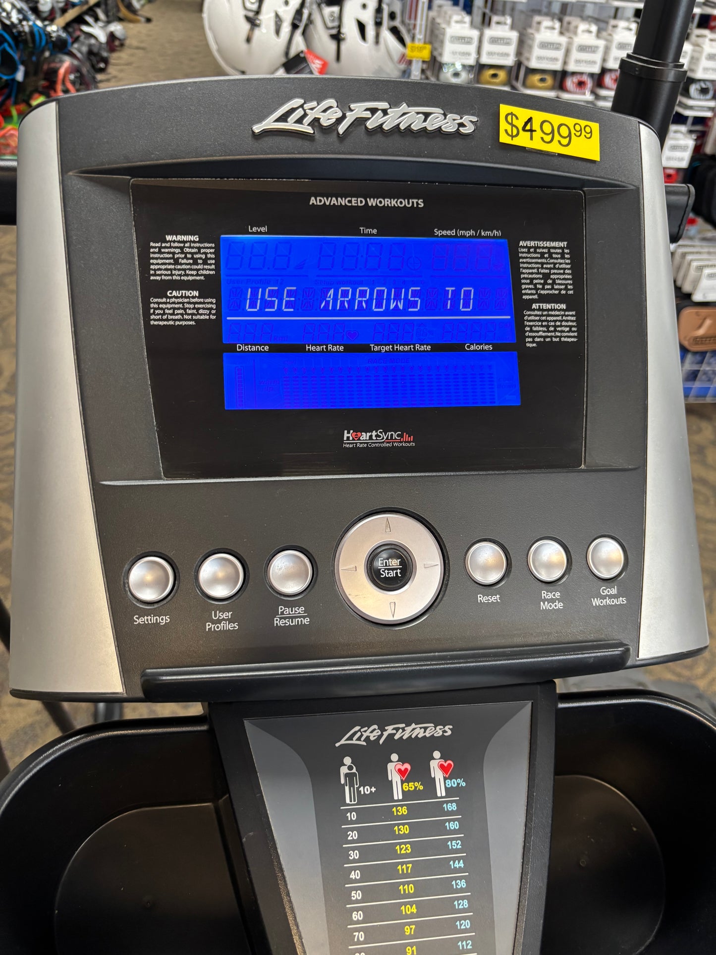 Lift Fitness C3 Exercise Bike (Used)