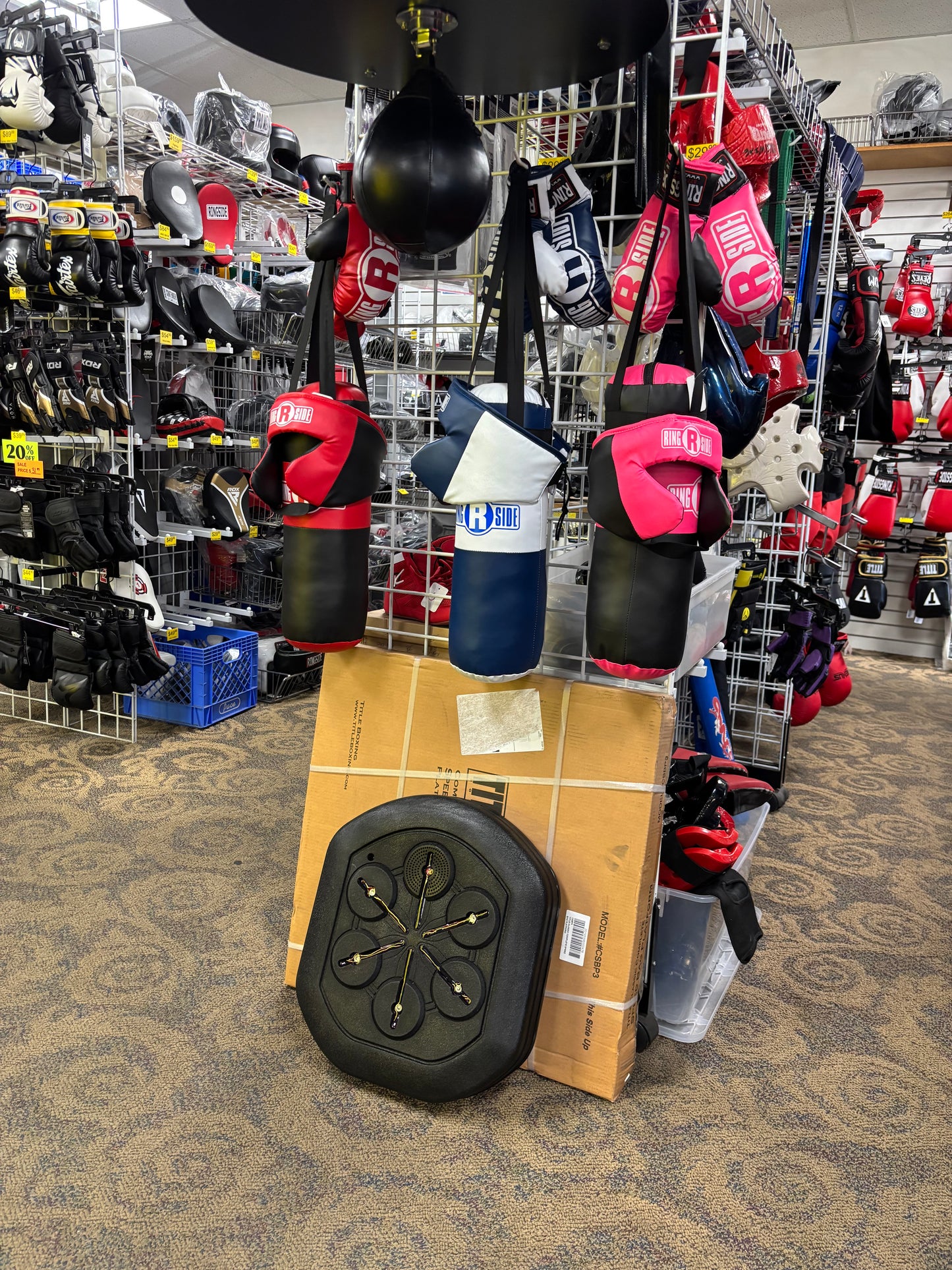 Wall Mounted Smart Music Boxing Machine