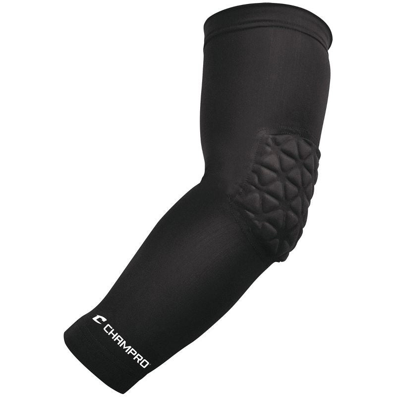 Champro Tri-Flex Protective Arm Sleeve With Elbow Pad -Black