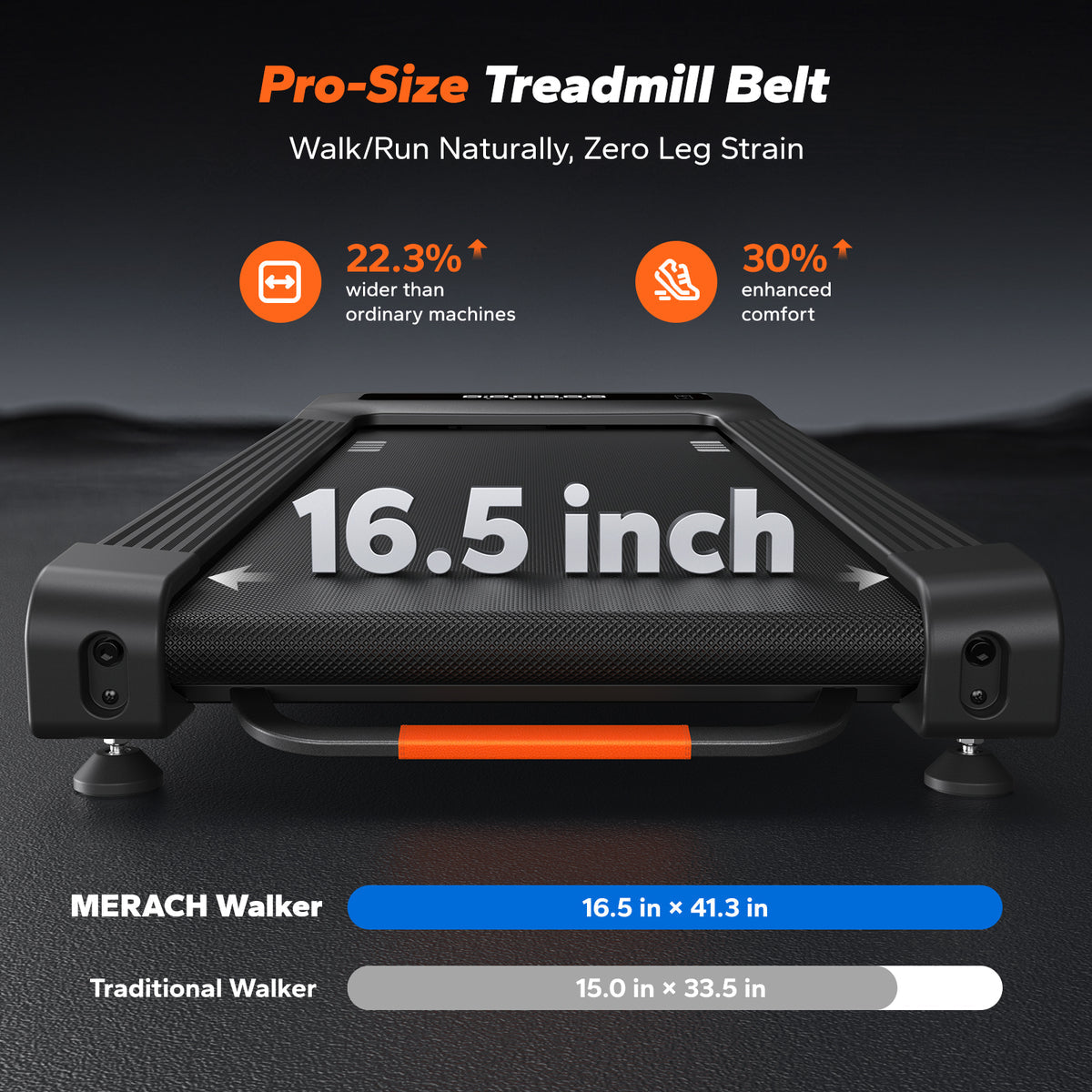 Merach W50 Walking Pad with Incline