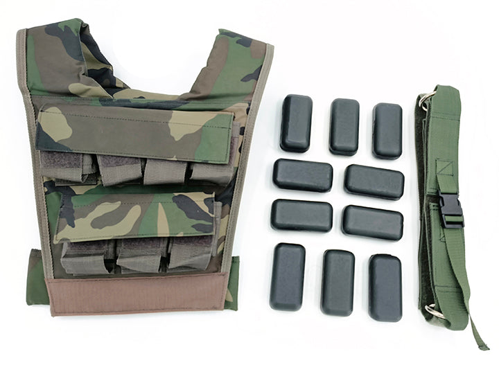 Adjustable Weight Vest with Different Weight Options