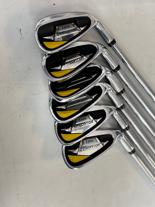 Lynx Predator Iron Set 5-8, PW, SW Right Hand (used)
