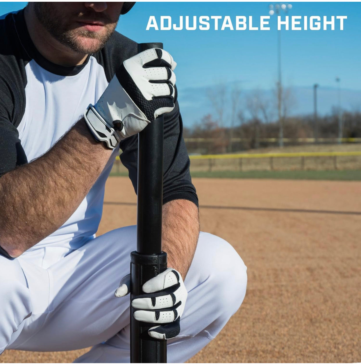 Batting Tee - Adjustable Baseball practice tee