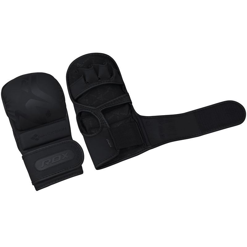 RDX T15 Nior Hybrid MMA Grappling Gloves With Knuckle Protection