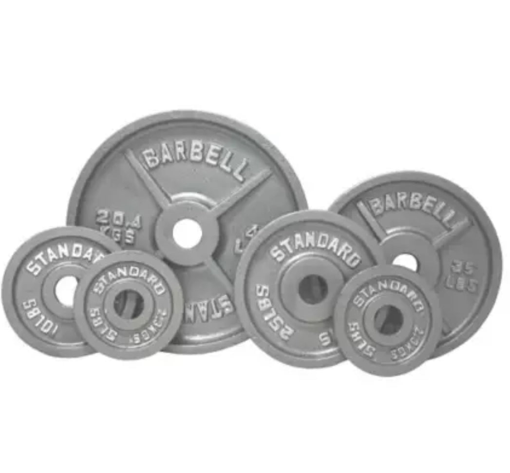 Standard Deep Dish Olympic Plate Weights