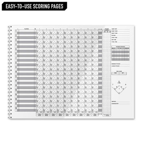 Baseball & Softball Scorebook