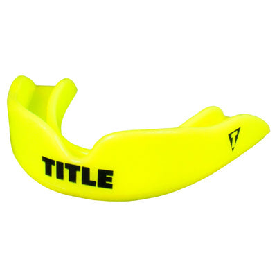 Title Mouth Guard Super Shield -neon yellow