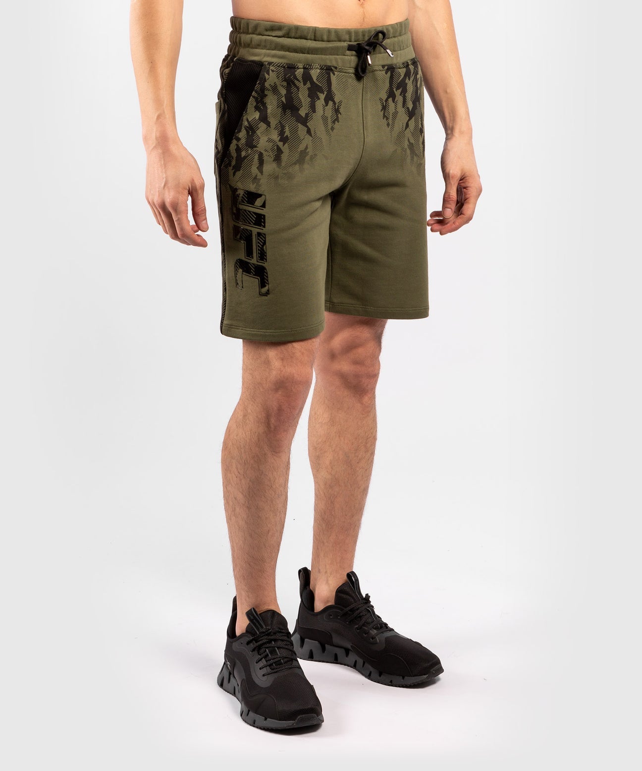 UFC Venum Authentic Fight Week Mens Shorts- Khaki