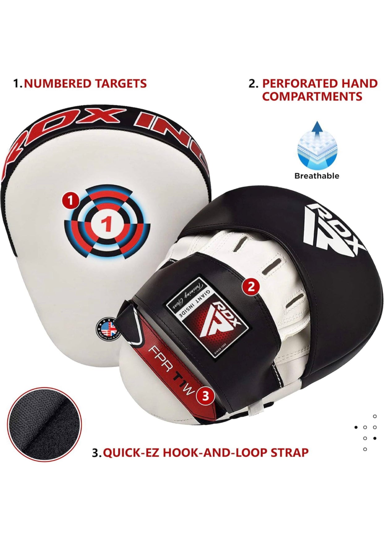 RDX 1-2 Punch Mitts
