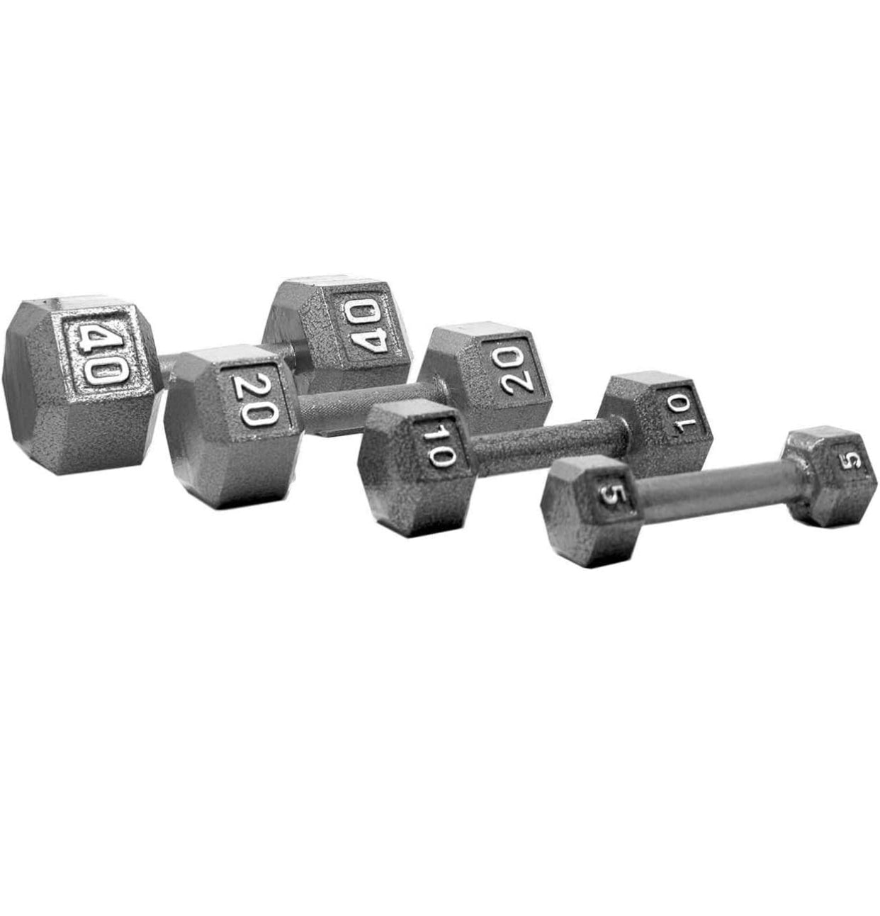 hex dumbbell set