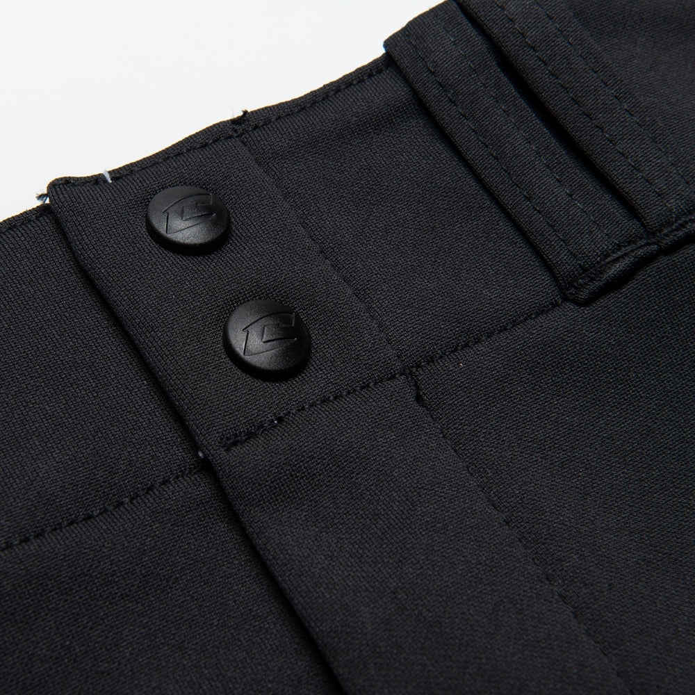 Champro Open Bottom Baseball Pant Adult Black Close Up