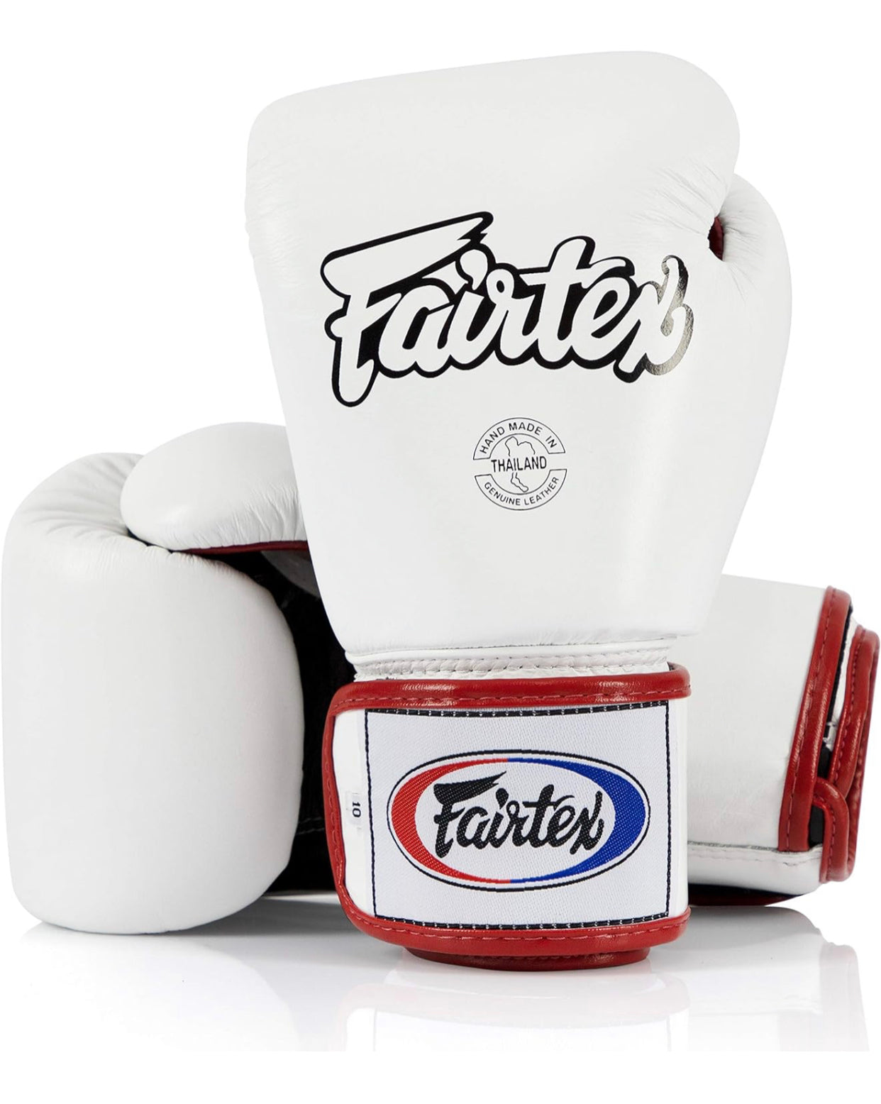 Fairtex Muay Thai gloves - White