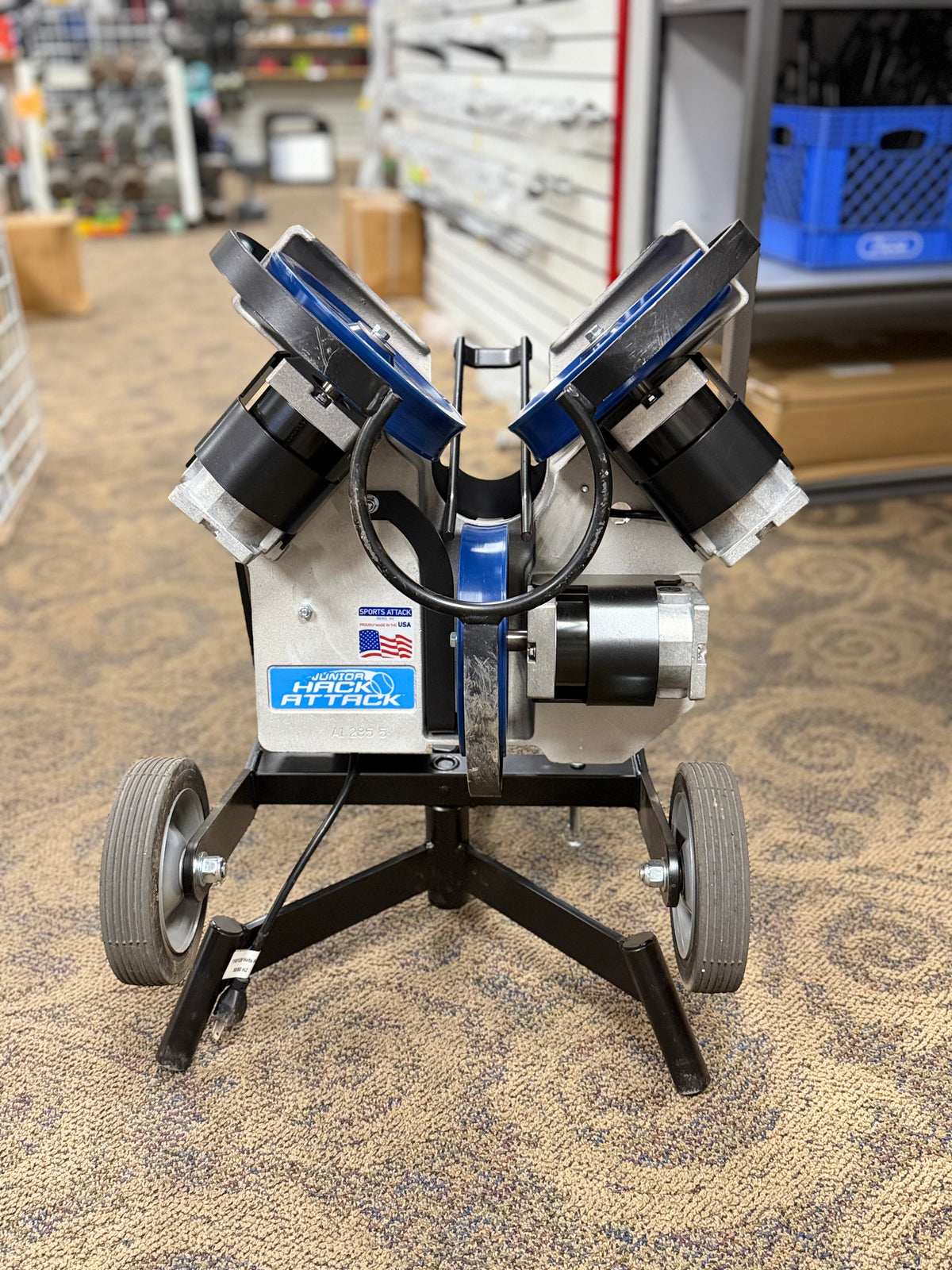 Sports Attack Junior Hack Attack Softball Pitching Machine (used) - IN STORE PICK UP ONLY