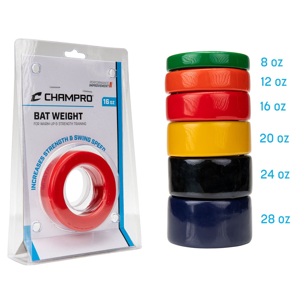 Champro Bat Weights Different Sizes & Weights
