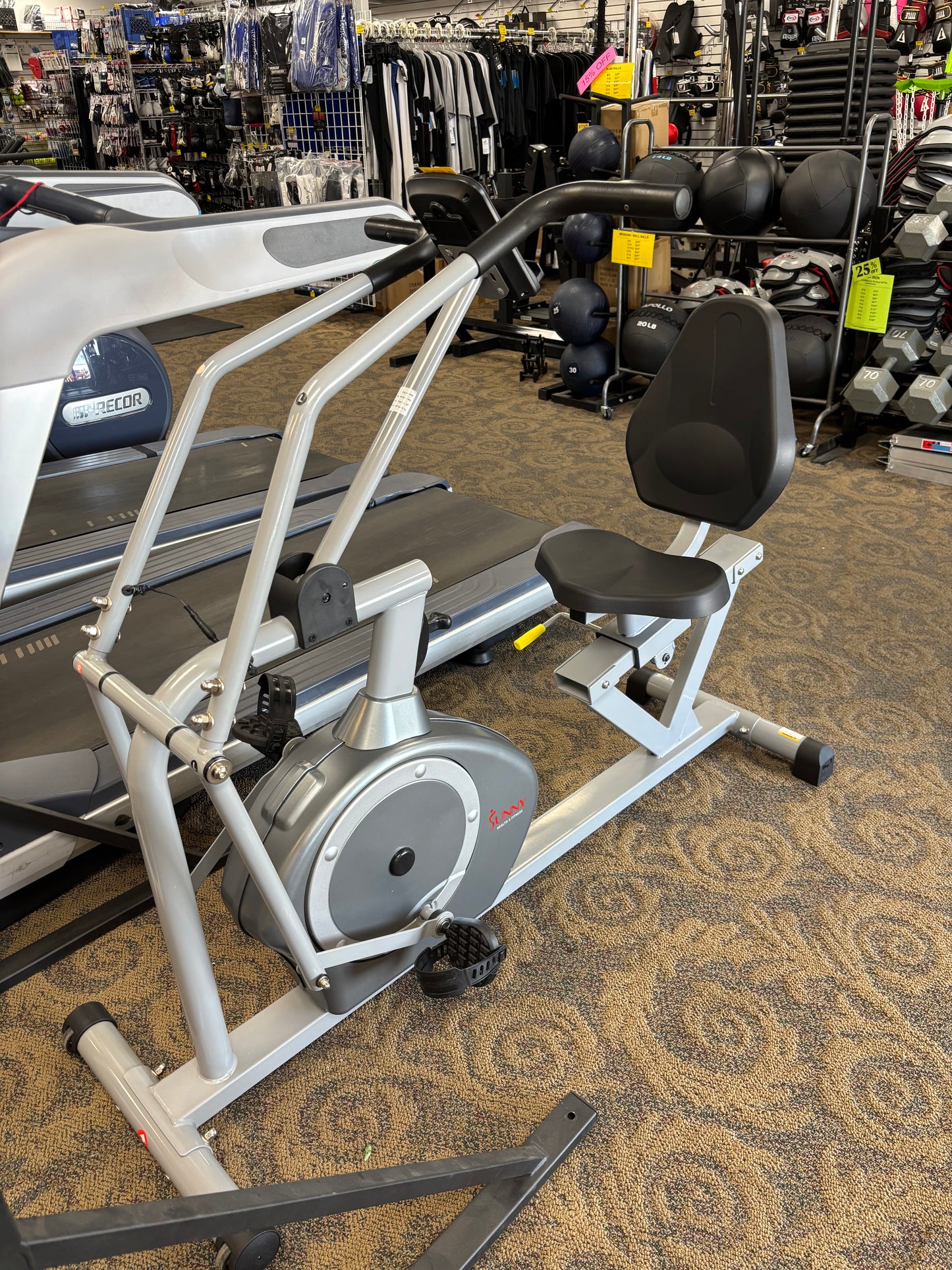 Sunny Health & Fitness Recumbent Exercise Bike (Used)
