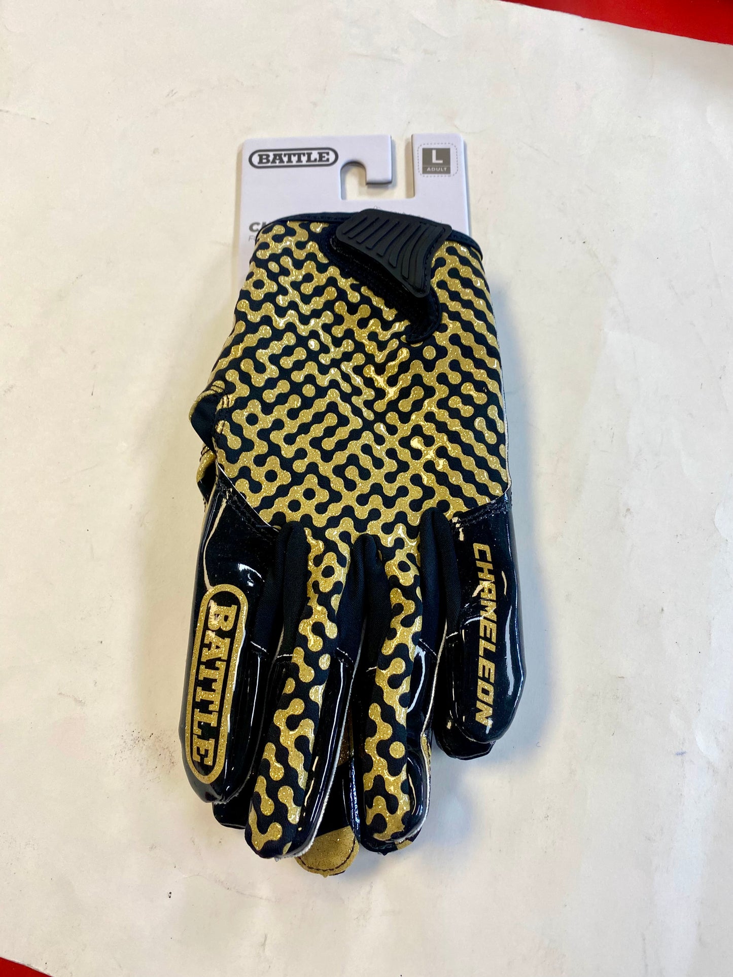 BATTLE Adult Chameleon USA Reciever Gloves