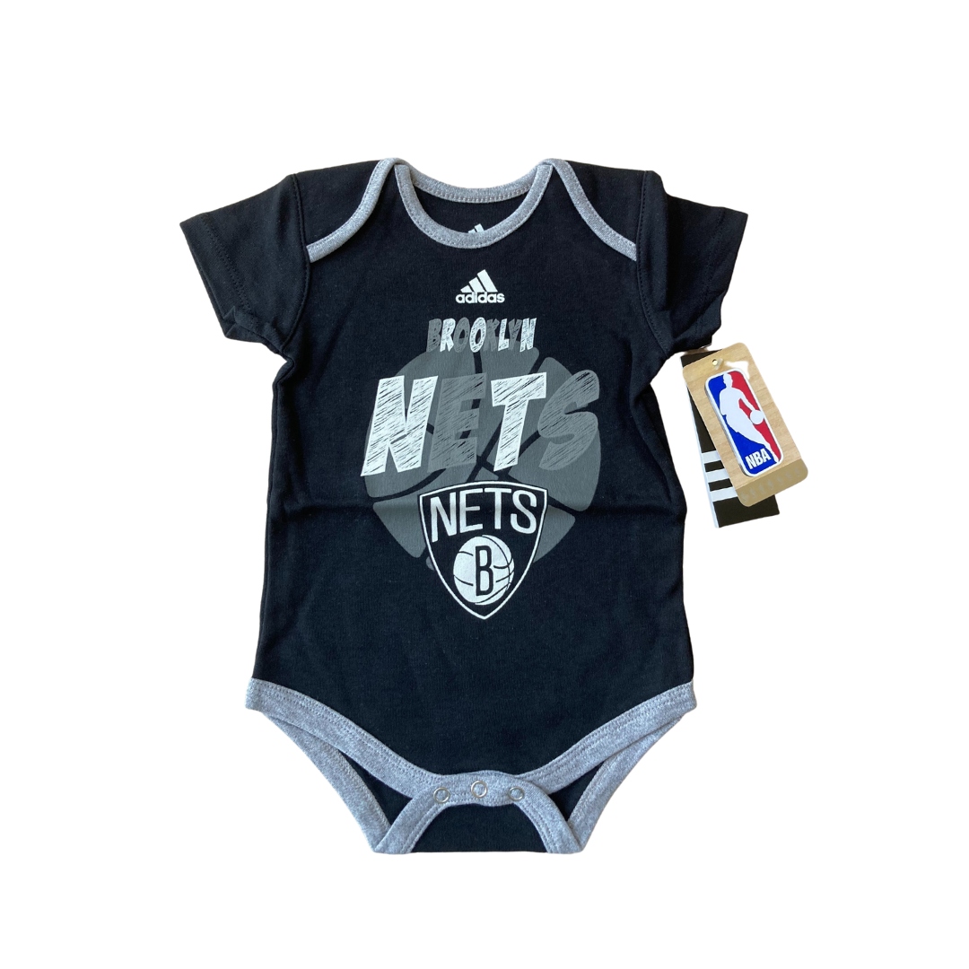 Brooklyn Nets Short Sleeved Onesies - Adidas