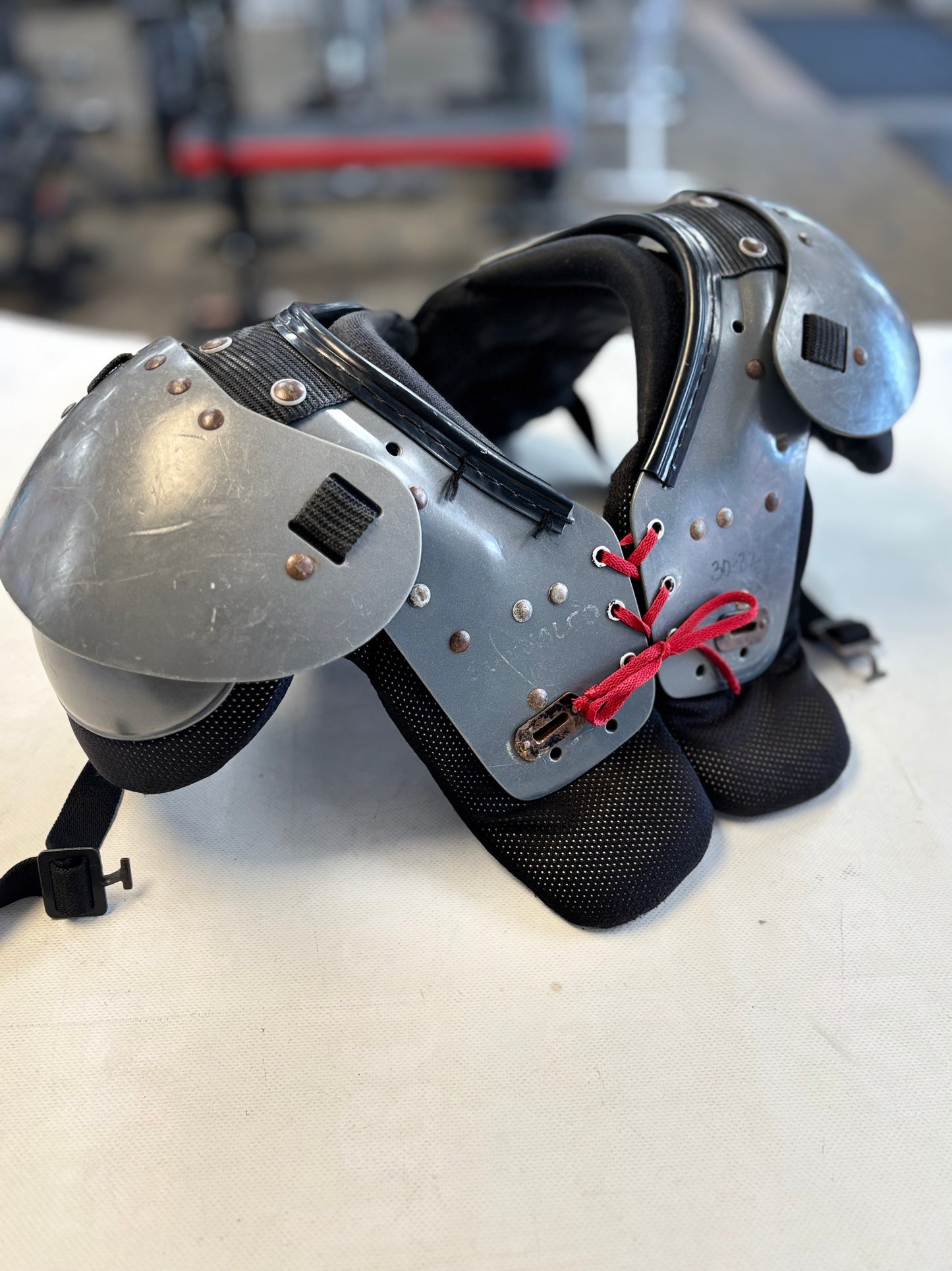 Youth small shoulder pads (used)