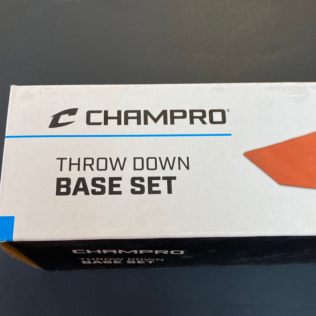 MLB Baseball Base Set - Throw Down Rubber Bases For Baseball