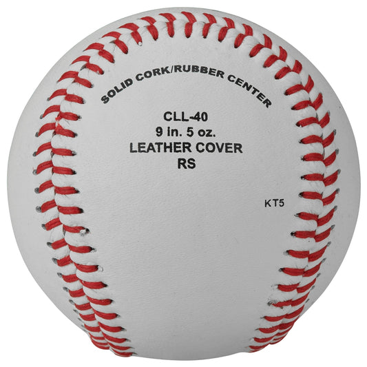 Champro Little League Game RS- Cork/Rubber Core - Genuine Leather Cover