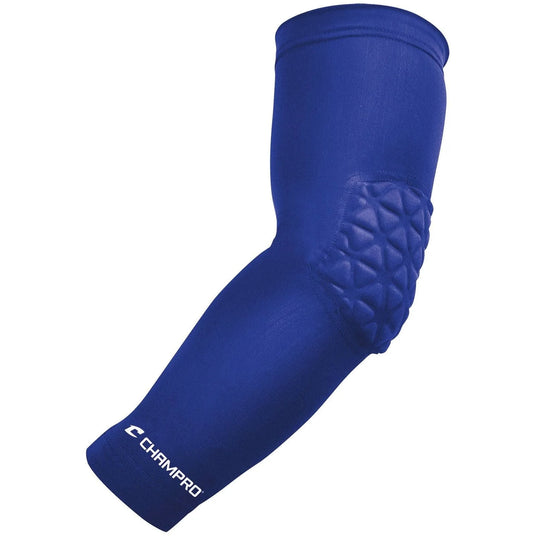 Champro Tri-Flex Protective Arm Sleeve With Elbow Pad - Royal blue