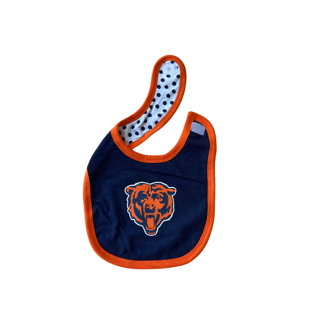 Chicago Bears Onesie/Bib/Booties Set