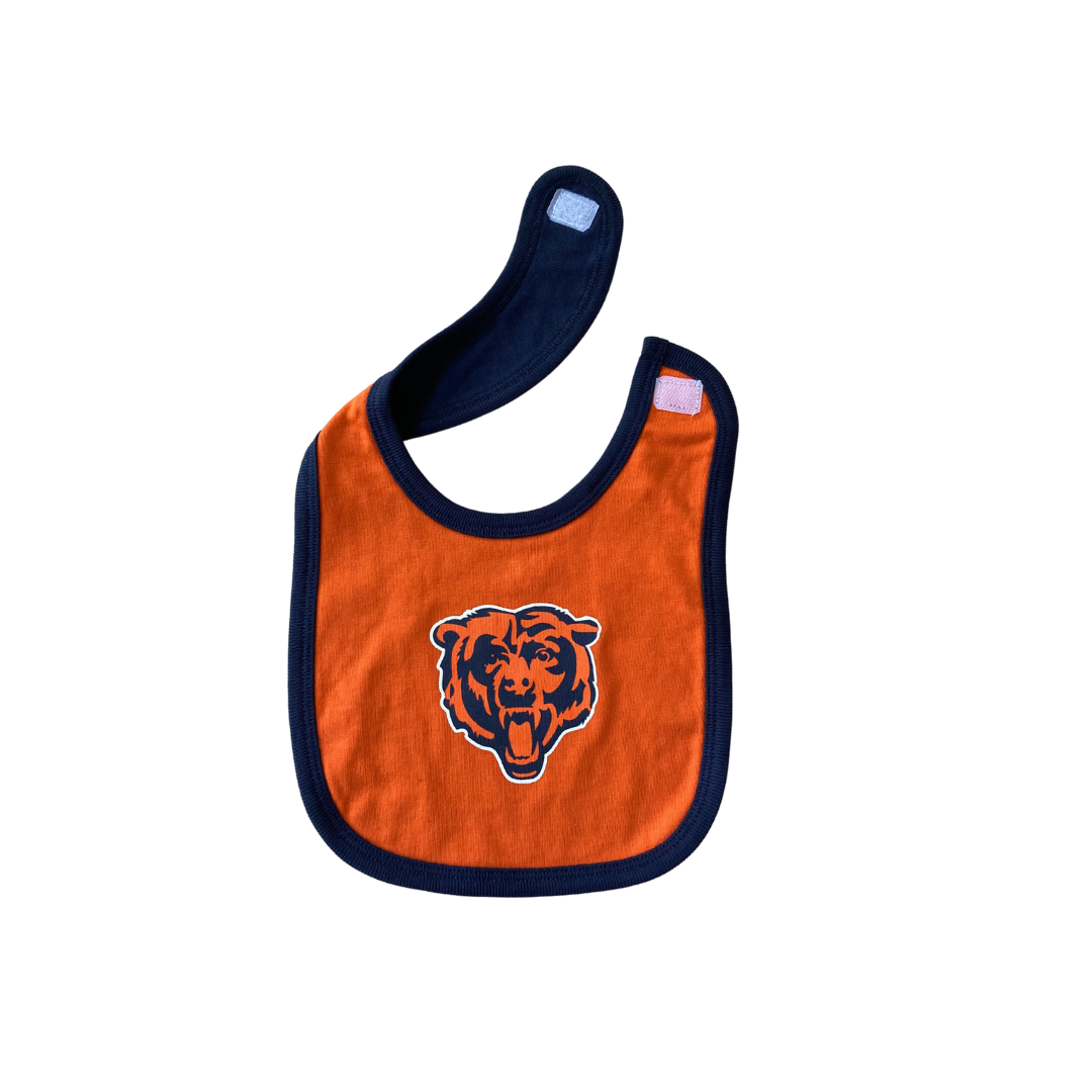 Chicago Bears Onesie/Bib/Booties 3-piece Set
