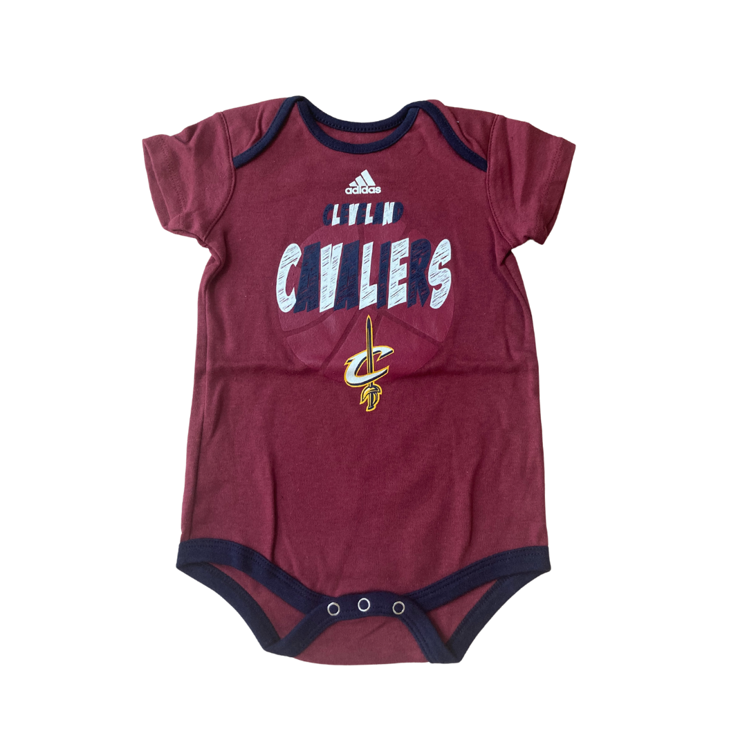 Cleveland Cavaliers Short Sleeved Onesies