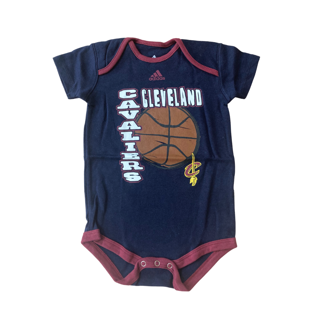 Cleveland Cavaliers Short Sleeved Onesies