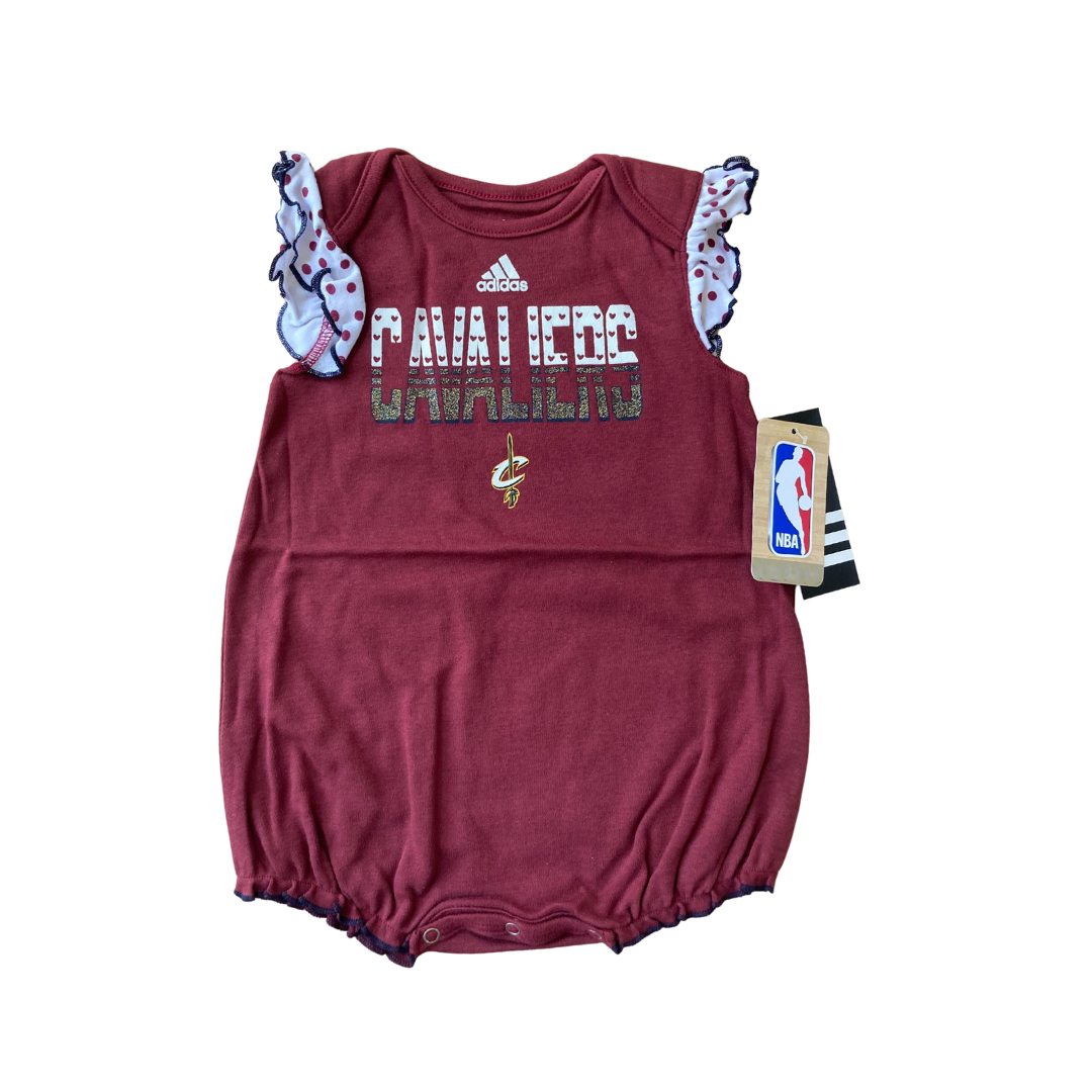 Cavs Short Sleeved Rompers