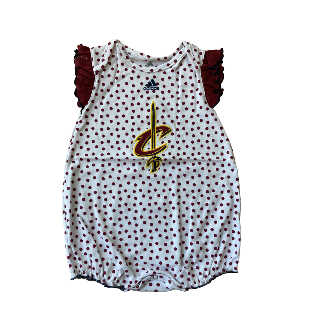 Cleveland Cavaliers Short Sleeved Rompers
