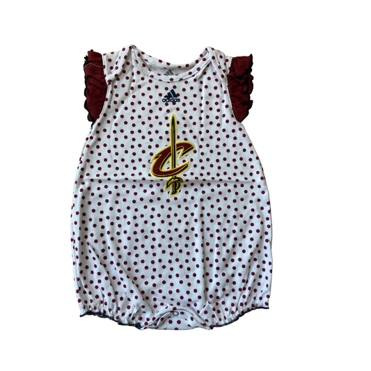 Cavs Short Sleeved Rompers
