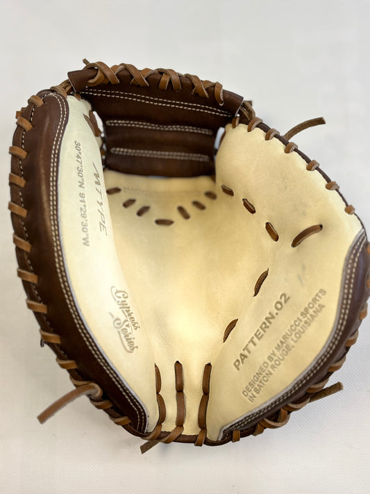 Marucci Cypress 34" 240C1 baseball catcher's mitt.
