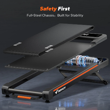 Merach W50 Walking Pad with Incline