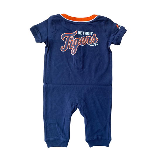 Detroit Tigers Short Sleeve Romper