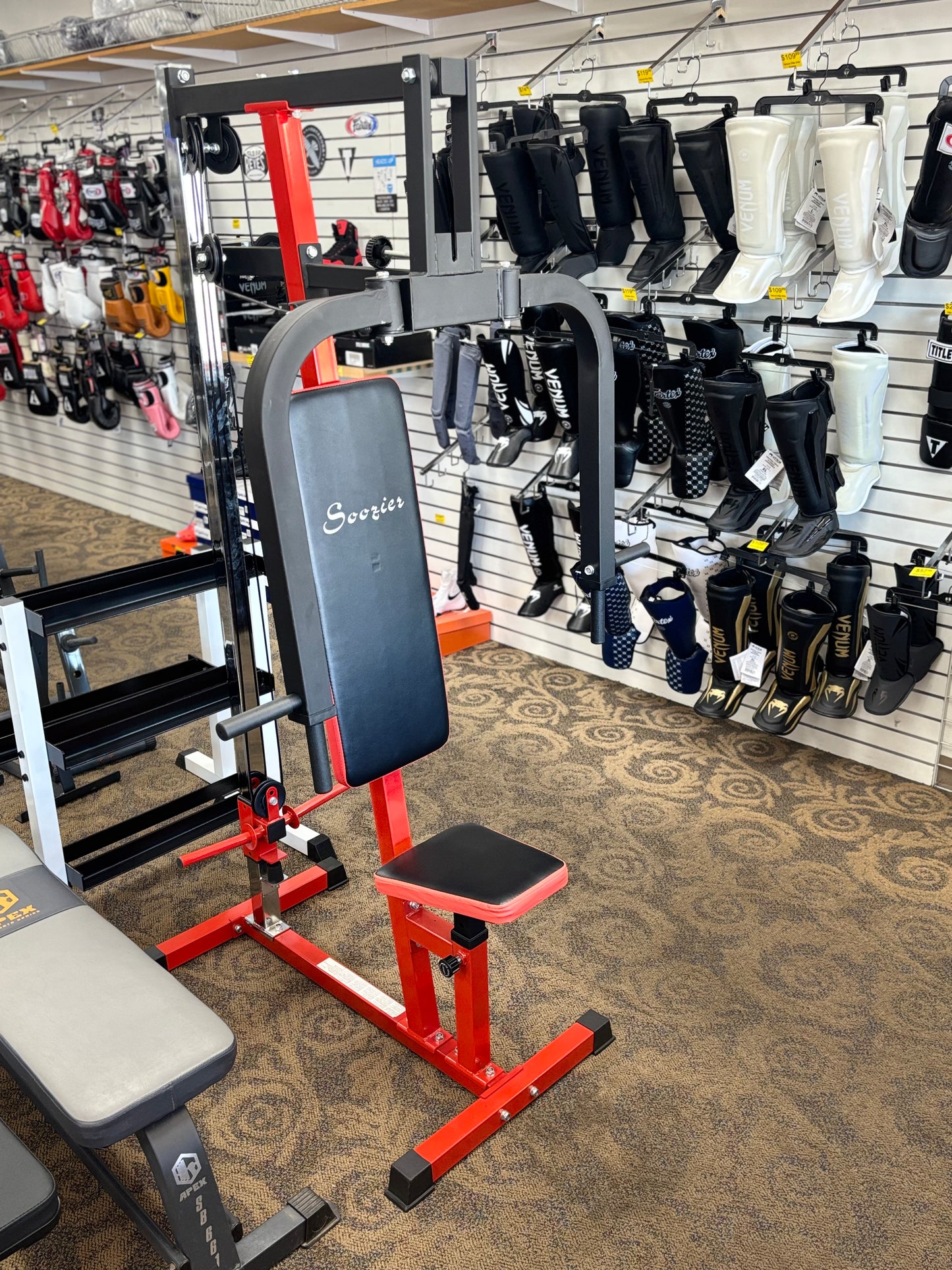 Soozier Chest Fly Machine and Chest Press